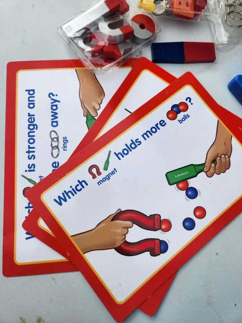 Lakeshore Magnet Kit Physical Science Activity Set Magnets Magnetism Experiments